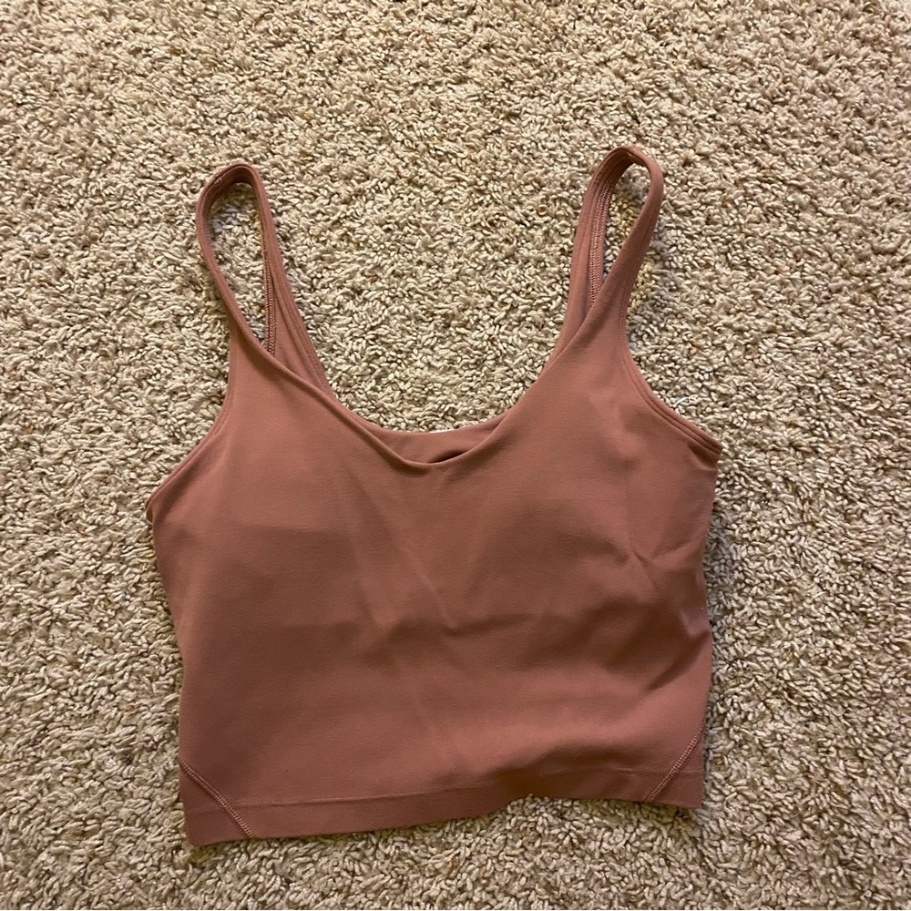 Lululemon align cropped tank top